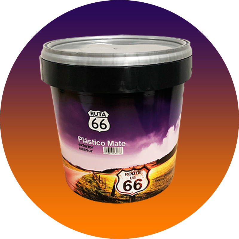Plástico Mate Ruta 66 Exterior